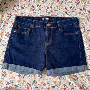 Dark Denim, Size 6, Old Navy Jean Shorts